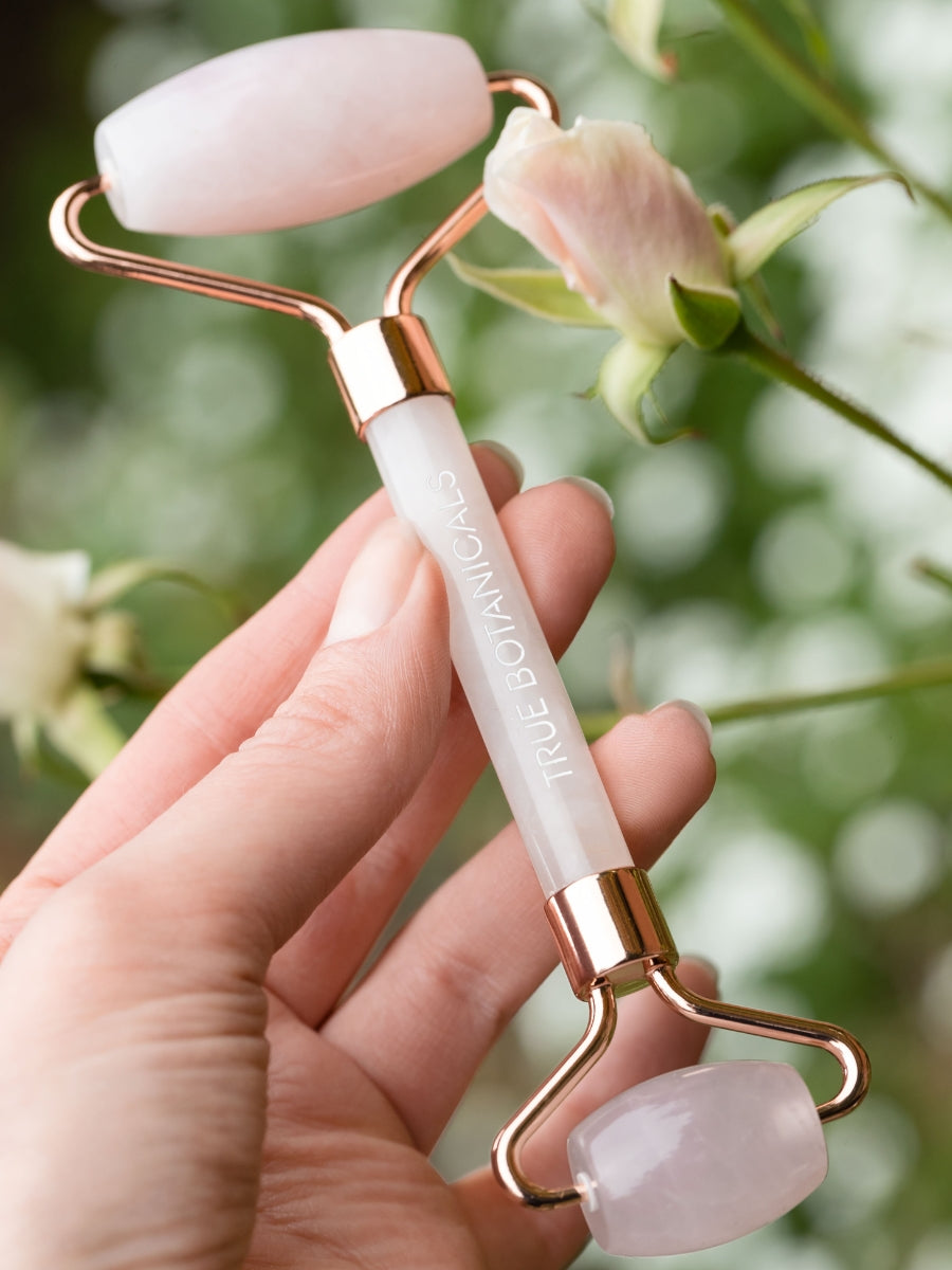 Rose Quartz Face Roller - True Botanicals Rose Quartz Face Roller - True Botanicals