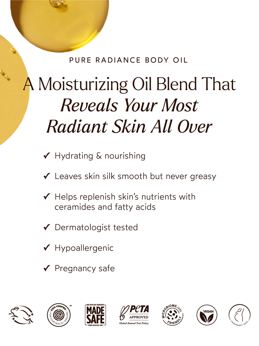 Pure Radiance Body Oil