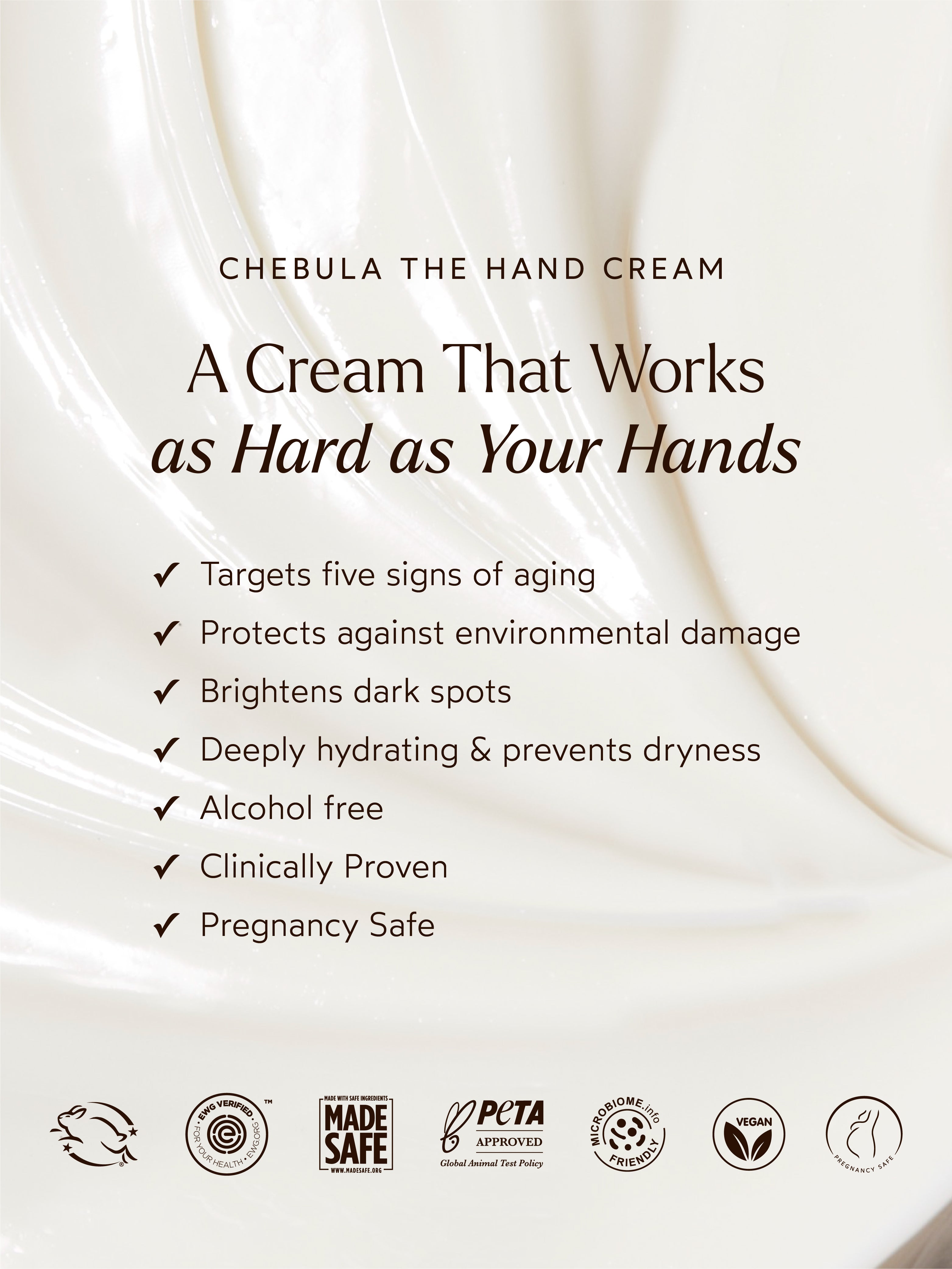 Chebula The Hand Cream - Anti-Aging Hand Treatment | True Botanicals
