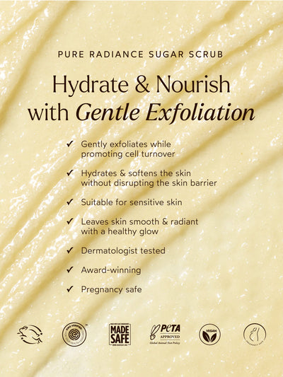Pure Radiance Sugar Exfoliating Body Scrub