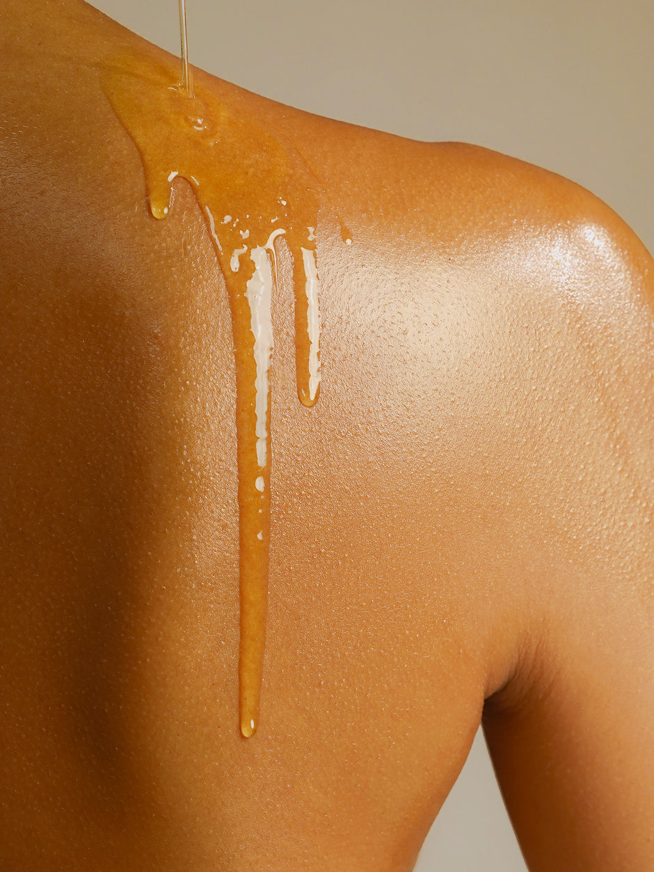 Exfoliating Body Scrub: Pure Radiance Sugar Scrub | TB - True Botanicals