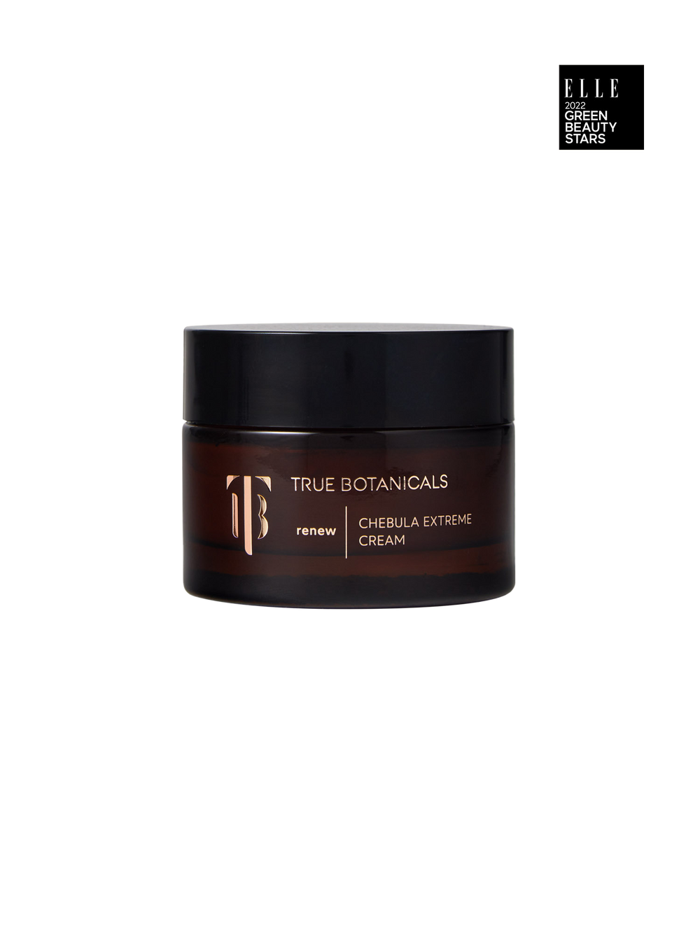 True Botanicals Extreme Cream jar on a cream background