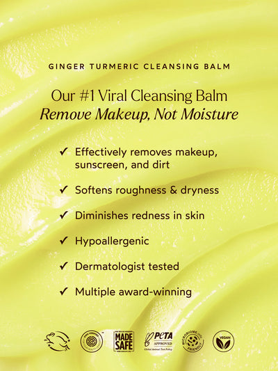 Calm Ginger Turmeric Cleansing Balm - Thumbnail Image