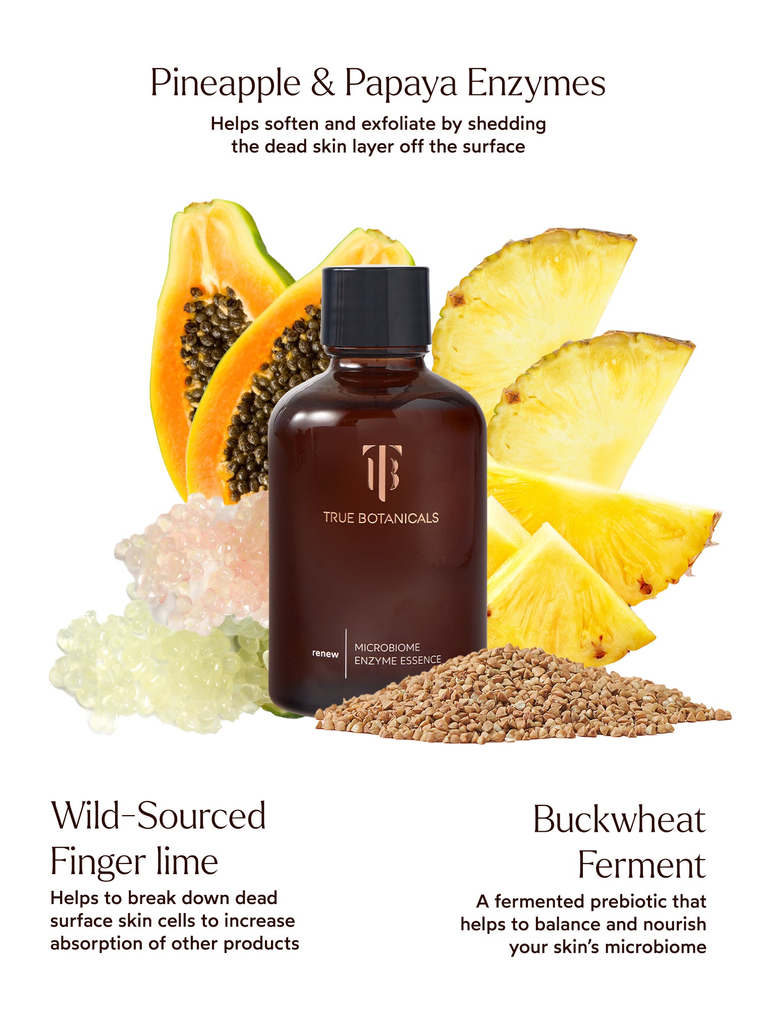 Microbiome Enzyme Essence - True Botanicals