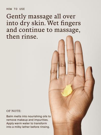 Ginger Turmeric Cleansing Balm