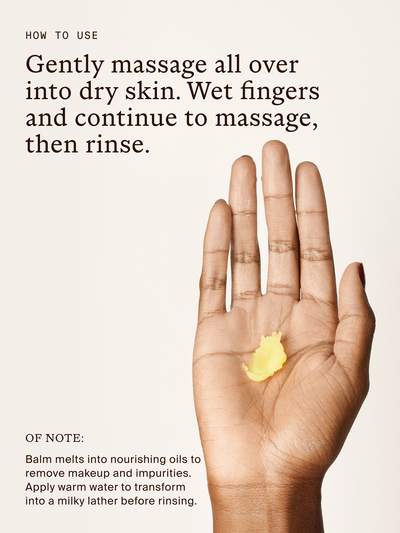 Ginger Turmeric Cleansing Balm