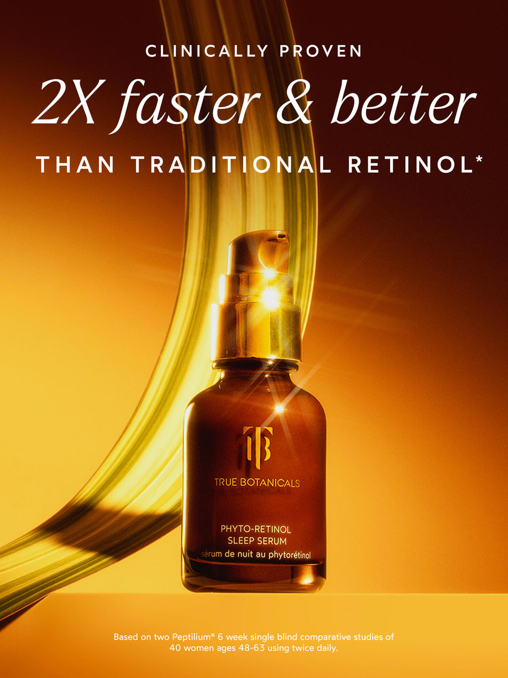 Phyto-Retinol Sleep Serum | Clinically proven 2X faster & better than traditional retinol