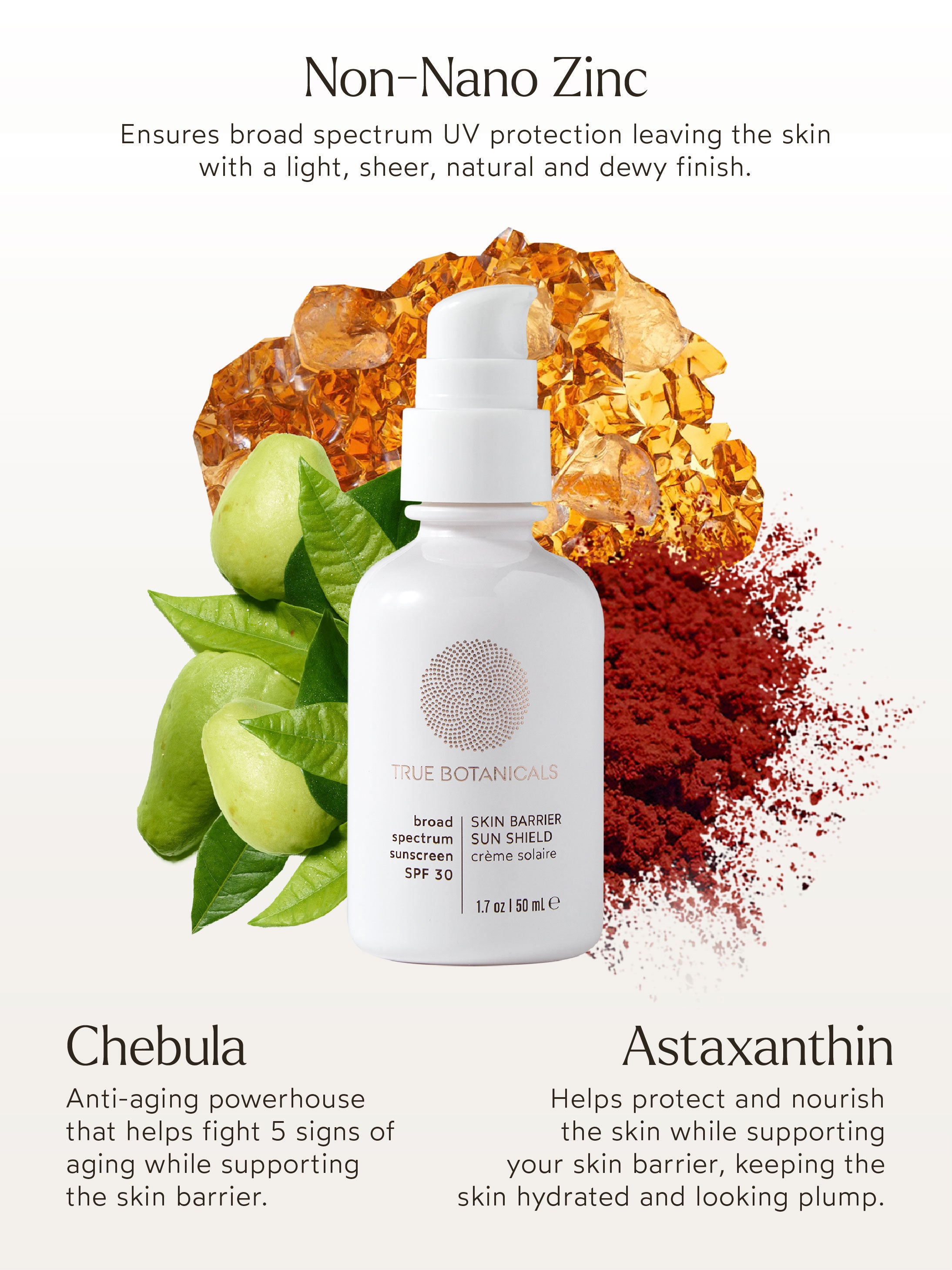 Skin Barrier Sun Shield SPF 30 | True Botanicals