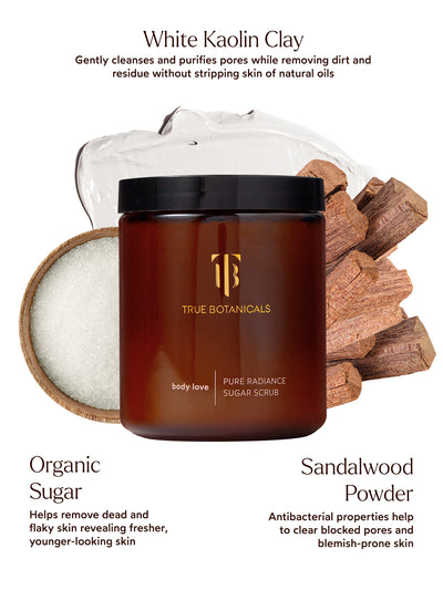 Pure Radiance Sugar Exfoliating Body Scrub