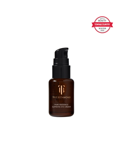 True Botanicals eye cream bottle